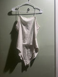 Wild Fable White Spaghetti Strap Bodysuit – Plus Size XXL