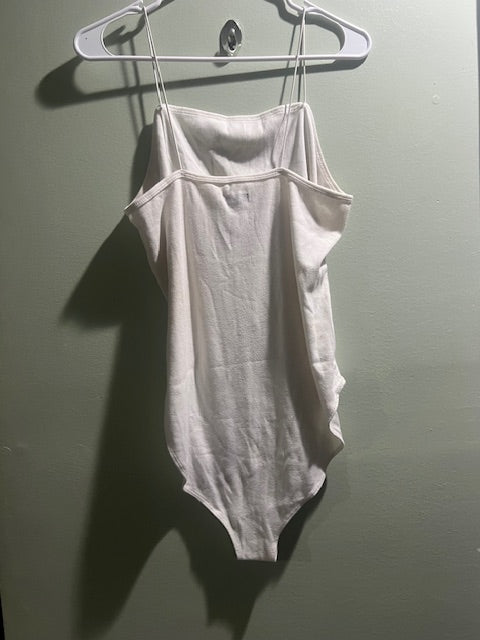 Wild Fable White Spaghetti Strap Bodysuit – Plus Size XXL