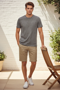 Calvin Klein Pima Cotton Tee on Young European Male Model