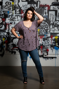 Mossimo Gray Tee - Studio Graffiti Backdrop