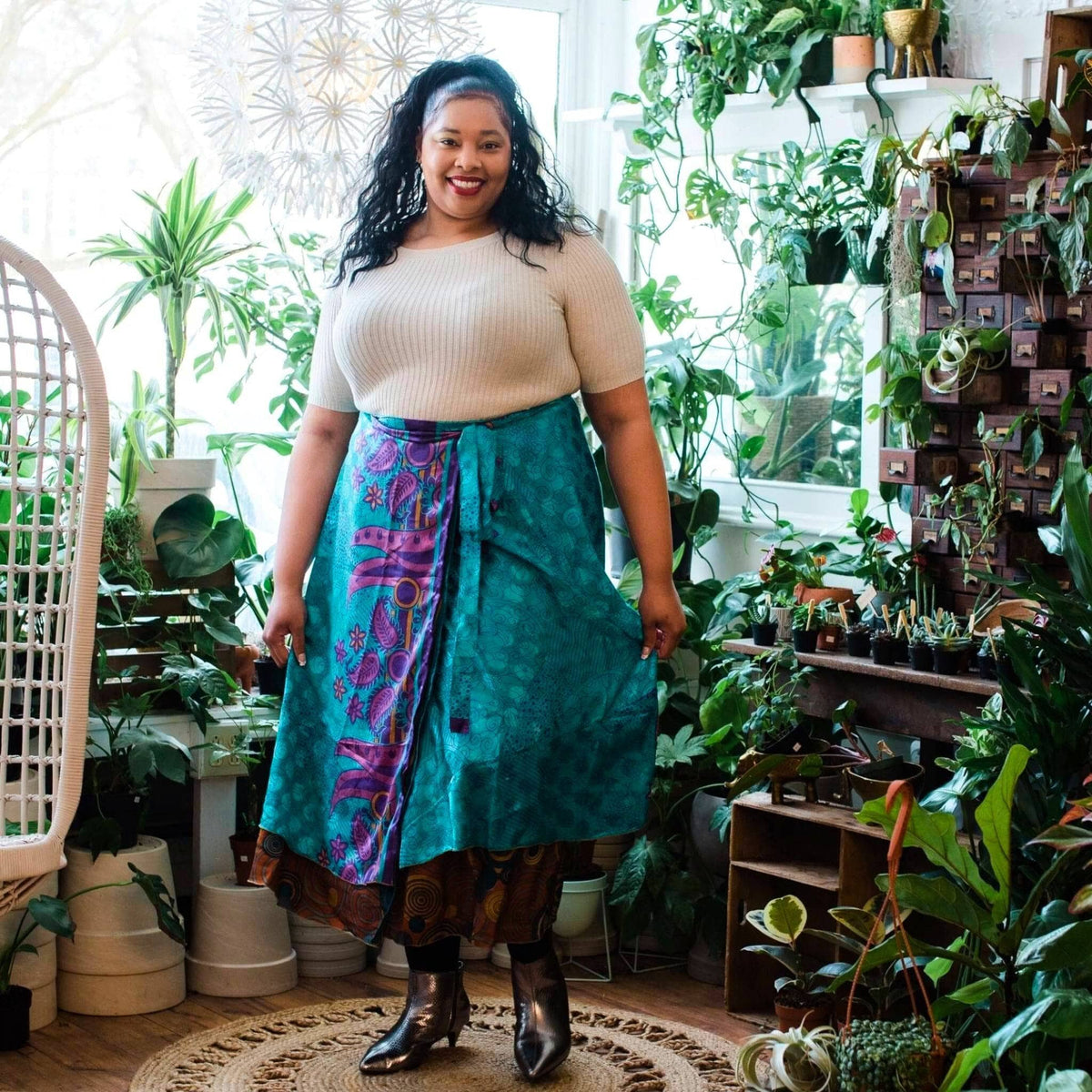 The Original Sari Wrap Skirt