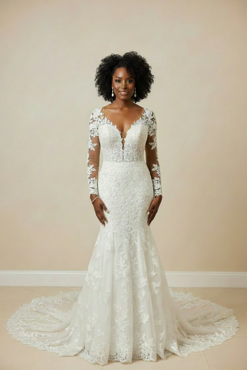 Wedding Dress - Front View